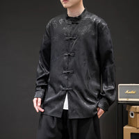 chemises-chinoises-hommes-soie-col-tang
