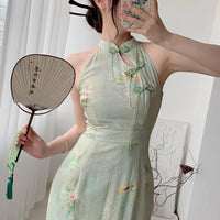 robe-chinoise-fleur-traditionnelle-oriental