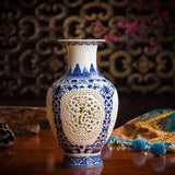 vase-chinois-cloisonne-bleu