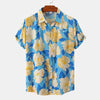 chemises-chinoises-hommes-imprim-fleurs