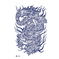 tatouage-dragon-chinois-noir-et-blanc