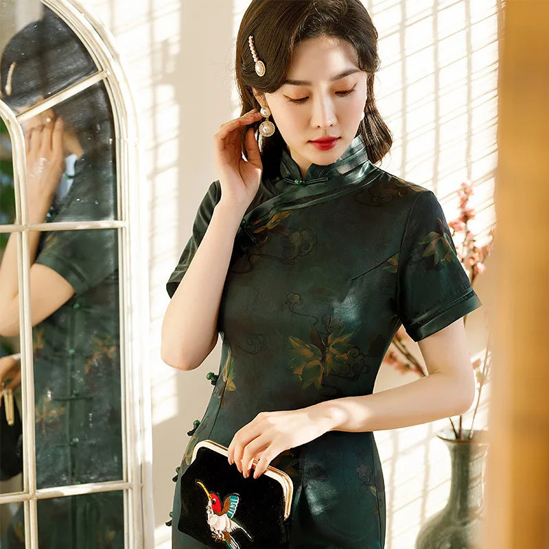 cheongsam-satin