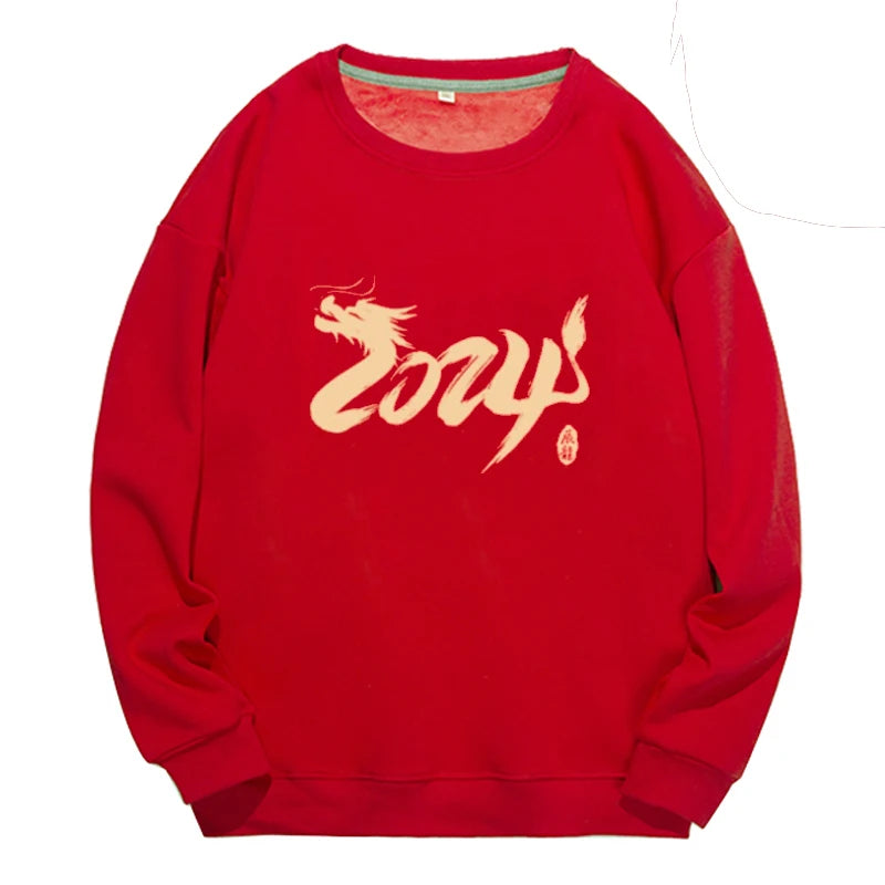 pull-chinois-imprim-dragon-col-rond