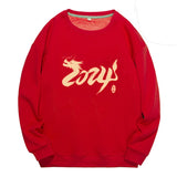 pull-chinois-imprim-dragon-col-rond