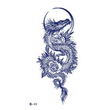 tatouage-dragon-chinois-noir-et-blanc