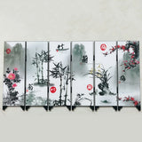 paravent-chinois-fleurs-bambou