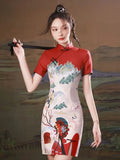 robe-cheongsam-imprim-court-slim