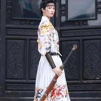 d-guisement-chinois-garde-dynastie-ming