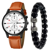 montre-chinoise-quartz-cuir-marron