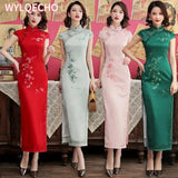 cheongsam-robe-longue-soie-dentelle