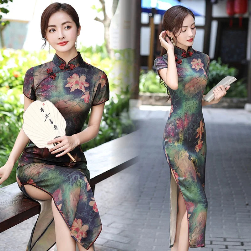 cheongsam-robe-estivale-longue