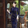 robe-chinoise-velours-fleurs