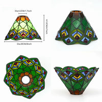 abat-jour-chinois-verre-colore-tiffany