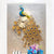 horloge-chinoise-murale-fer-paon
