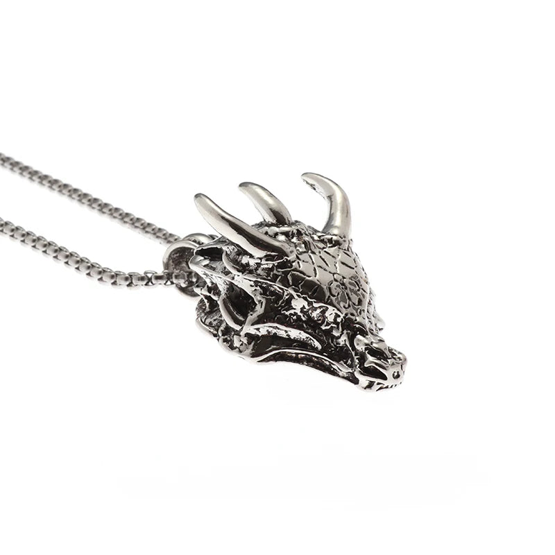 Collier Chinois Dragon Creux