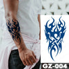 tatouage-dragon-chinois-totem-bleu