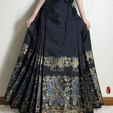 Robe Chinoise Traditionnelle Noire