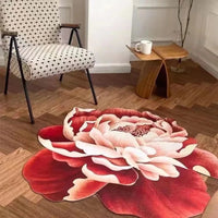 tapis-chinois-forme-fleur