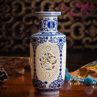 vase-chinois-cloisonne-bleu