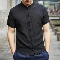chemises-chinoises-hommes-courtes-slim