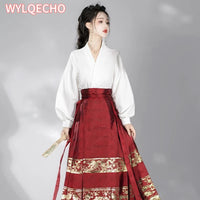 hanfu-robe-dynastie-ming-cheval