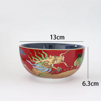 assiettes-chinoises-dragon-phoenix
