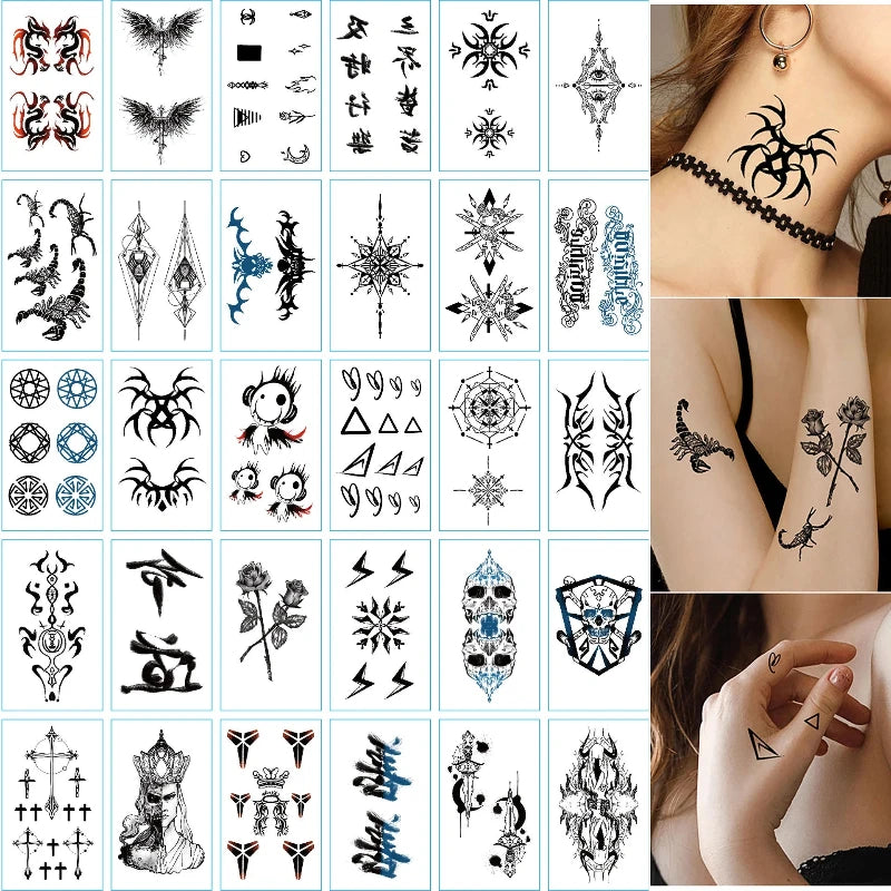 Tatouage Chinois Cou