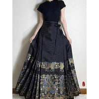 Robe Chinoise Traditionnelle Noire