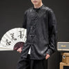 chemises-chinoises-hommes-soie-col-tang