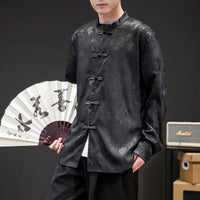chemises-chinoises-hommes-soie-col-tang