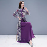 cheongsam-robe-violette-longue
