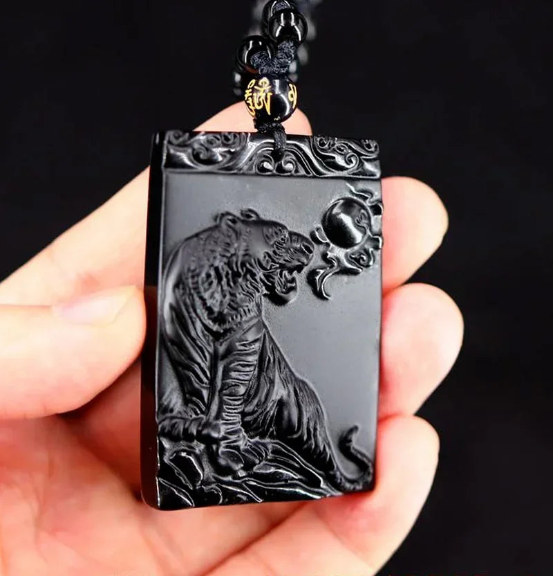 collier-chinois-tigre-obsidienne-noire