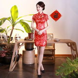 cheongsam-robe-courte-dragon