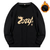 pull-chinois-imprim-dragon-col-rond