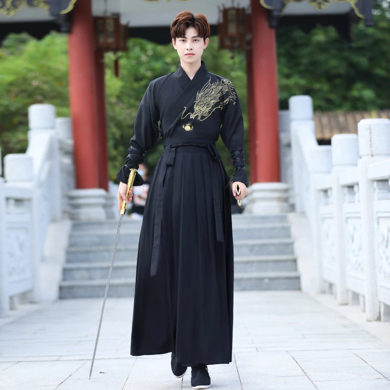 hanfu-costume-de-guerrier-noir