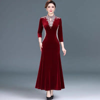 cheongsam-robe-velours-or-diamant