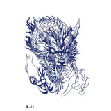 tatouage-dragon-chinois-noir-et-blanc