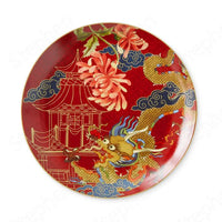 assiettes-chinoises-dragon-phoenix