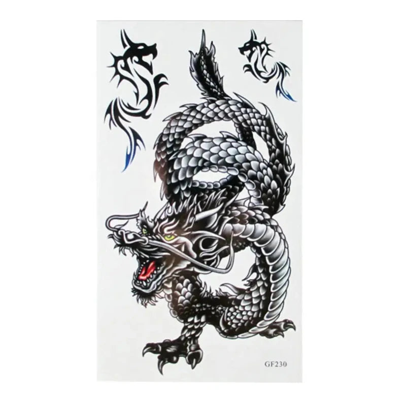 tatouage-dragon-chinois-jetable