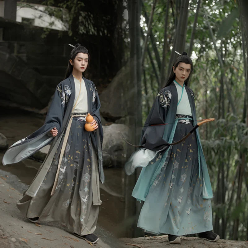 hanfu-homme-archers-anciens