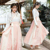 Costume Hanfu Femme Étudiante