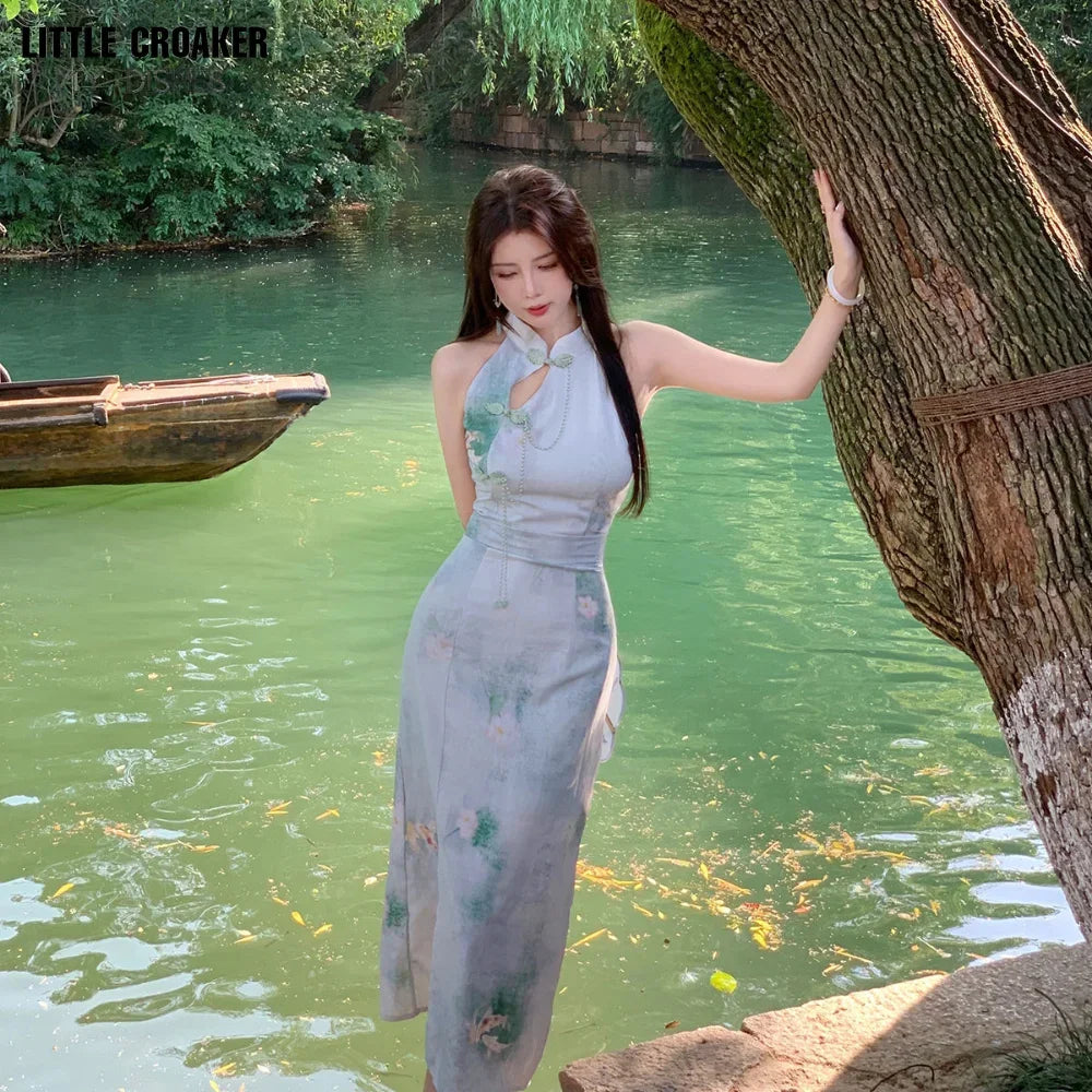 robe-chinoise-ensemble-qipao-sans-manches