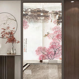 abat-jour-chinois-rideau-peinture-paysage-chinois