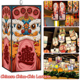 abat-jour-chinois-lion-design