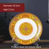 assiettes-chinoises-motif-fleuri