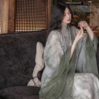 cheongsam-robe-manches-amples