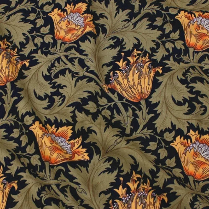 tissu-chinois-floral-coton