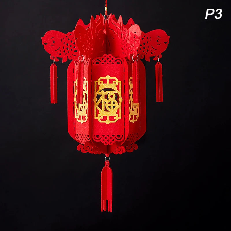 boules-chinoises-papier-rouge-avec-glands