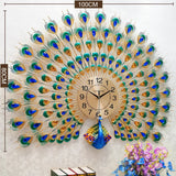 horloge-chinoise-murale-paon