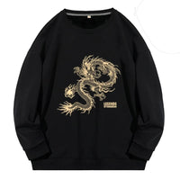 pull-chinois-imprim-dragon-col-rond